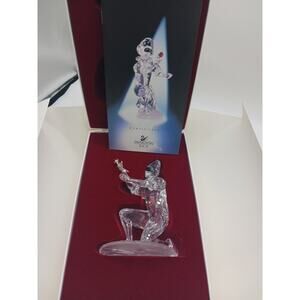 Swarovski SCS 2001 Masquerade Harlequin Crystal Figurine with Box & Cert